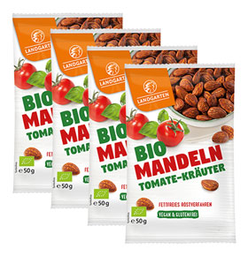 4er-Pack Landgarten Bio Mandeln - Tomate-Kr�uter_small