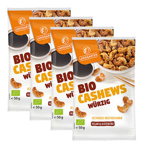 4er-Pack Landgarten Bio Cashews - w�rzig_small
