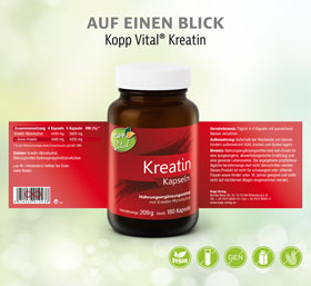  Kopp Vital� Kreatin Kapseln / 1000&nbsp;mg / 180&nbsp;Kapseln _small02