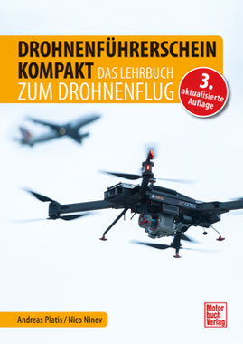 Drohnenf�hrerschein kompakt. Das Lehrbuch zum Drohnenflug_small
