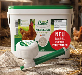 H�hnerland Kieselgur inkl. St�ubeflasche_small