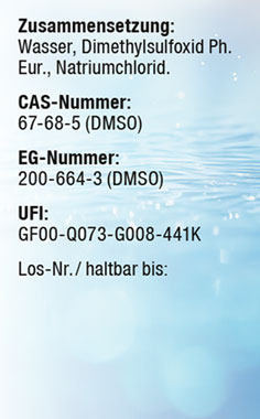 DMSO 3-prozentig in Natriumchloridlösung 30 ml / 99,9% rein / Ph. Eur. / Pipettenflasche_small02