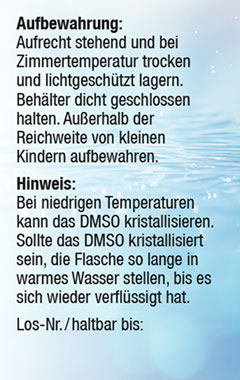 Kopp DMSO 15-prozentig in Natriumchloridl�sung 30 ml / 99,9% rein / Ph. Eur. / Pipettenflasche_small02