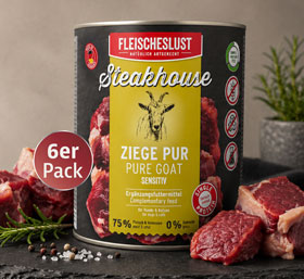 6er-Pack Fleischeslust Steakhouse Dose »Rind pur«_small