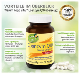 Kopp Vital® Q10 Ubiquinol / 100 mg / 60 Kapseln_small01