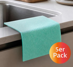 5er-Pack Uni Sapon �ko Schwammtuch kompostierbar_small