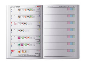 Das Mondjahr 2027 - Der farbige Taschenkalender_small01
