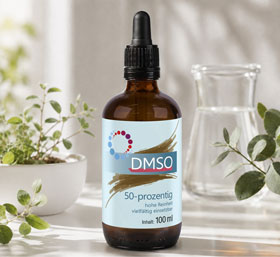 Kopp DMSO 50-prozentig 100 ml / 99,9 % rein / Ph. Eur. / Pipettenflasche_small