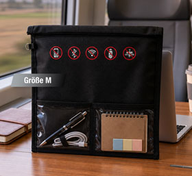 Faraday-Schutztasche für Mobilgeräte mit Signalabschirmung_small