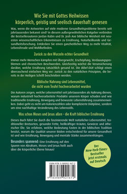 Bibel-Diät - Das vergessene Gesundheitswissen der Heiligen Schrift_small01