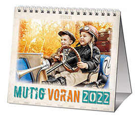 Mutig voran Postkartenkalender 2022 - Mängelartikel_small
