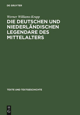 Die deutschen und niederlndischen Legendare des Mittelalters - Mngelartikel_small