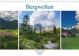 Bergwelten (Wandkalender 2025 DIN A4 quer) - Mngelartikel_small