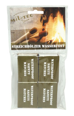 Streichhölzer wasserfest - 4er Pack_small