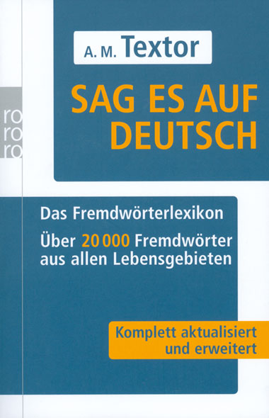 Sag es auf Deutsch