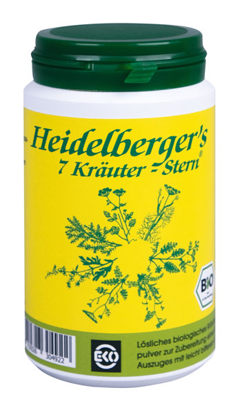 Heidelberger's 7 Kräuter-Stern 100g - vegan (bio)