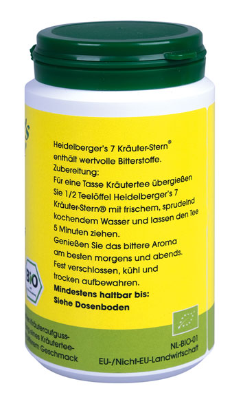 Heidelberger's 7 Kräuter-Stern 100g - vegan (bio)01