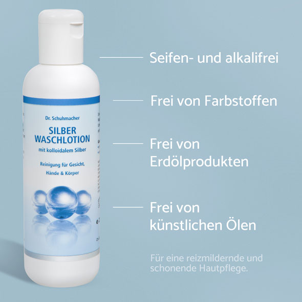 Dr. Schuhmacher Silber-Waschlotion 200 ml 03