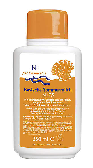 Basische Sommermilch (pH 7,5)