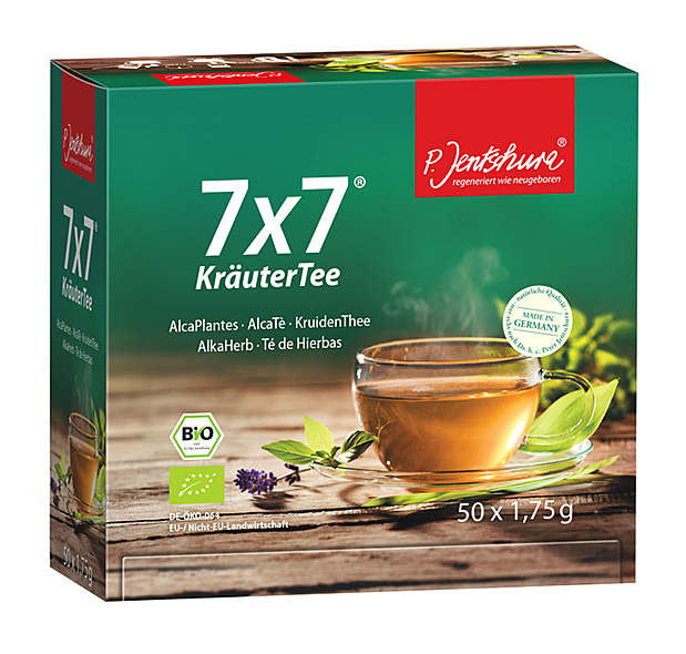 Jentschura® 7 x 7 KräuterTee Bio - 50 Teebeutel