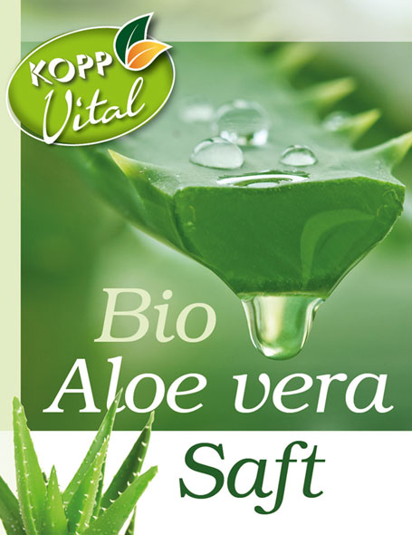 Kopp Vital ®  Bio-Aloe-vera-Saft aus dem Innengel frischer Aloe-vera-Pflanzen01