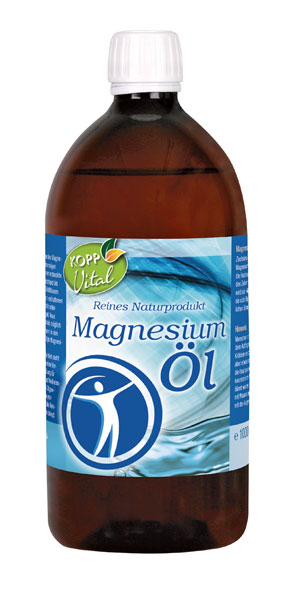 Kopp Vital Magnesium-Öl 100% Zechstein 1000 ml - vegan
