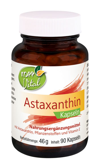 Kopp Vital Astaxanthin Kapseln - vegan