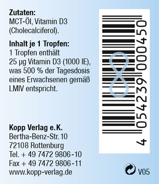 Kopp Vital ®  Vitamin D3 Tropfen03