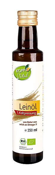 Kopp Vital ®  Bio-Leinöl - vegan