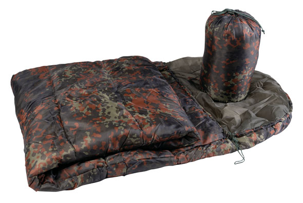 Schlafsack Commando mit Packsack01