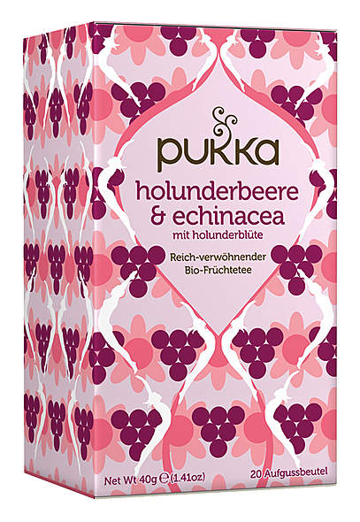 Pukka Holunderbeere & Echinacea Früchtetee