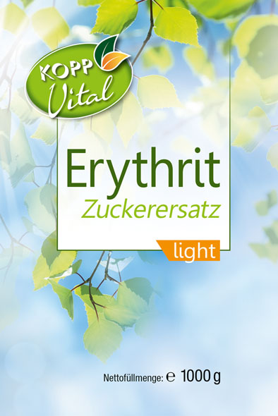 Kopp Vital ®  Erythrit Zuckerersatz light01