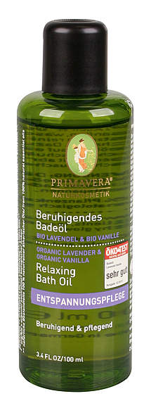PRIMAVERA® Beruhigendes Badeöl Lavendel Vanille 100 ml