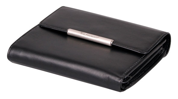 Esquire RFID Damen-Geldbörse - schwarz 12 × 11 cm01