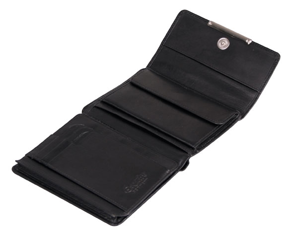 Esquire RFID Damen-Geldbörse - schwarz 12 × 11 cm02