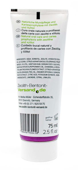 Zeolith MED® Zahncreme - 75 ml - Zahnpasta ohne Fluorid01