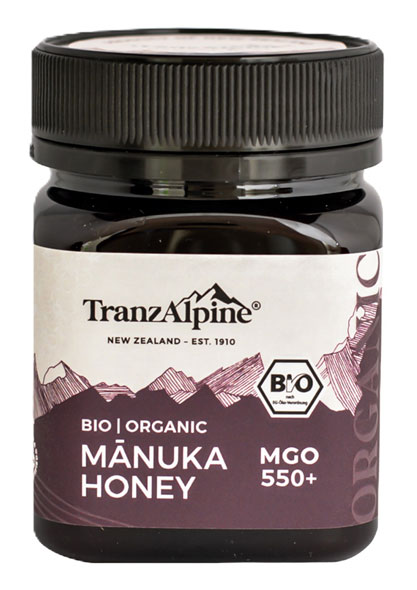 Bio-Manuka-Honig aus Neuseeland (MGO 550+)