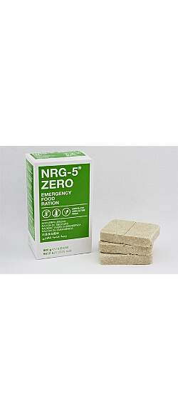 NRG-5 ZERO Emergency Food Notration Einzelpackung - glutenfrei