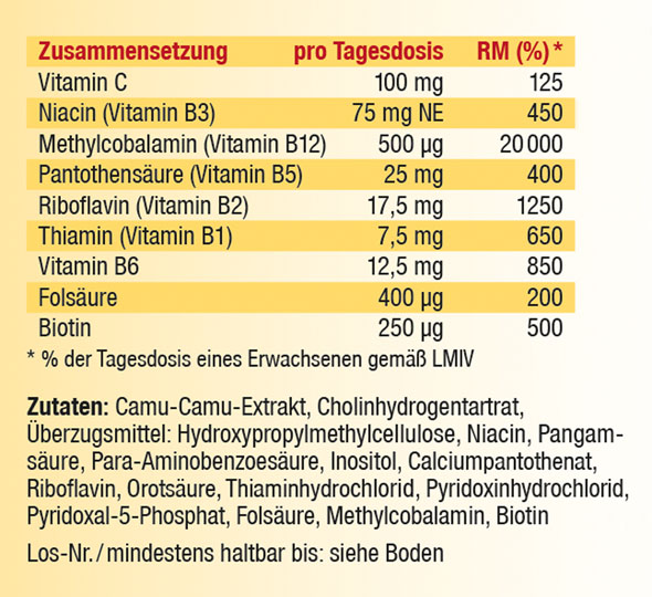 Kopp Vital Vitamin-B-Komplex Kapseln - vegan02