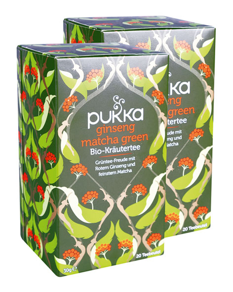 2er Pack Pukka Ginseng Matcha Green Tee