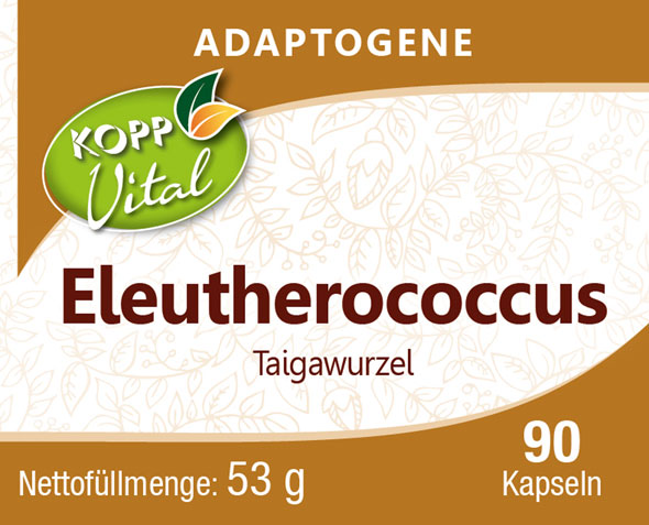 Kopp Vital Adaptogen Eleutherococcus (Taigawurzel) Kapseln01