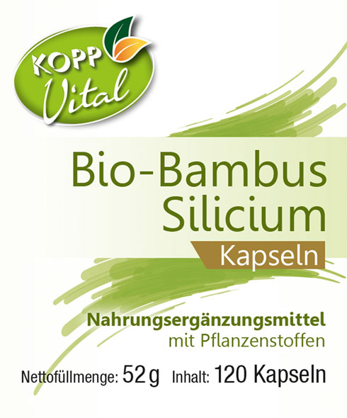 Kopp Vital Bio-Bambus Silicium Kapseln01