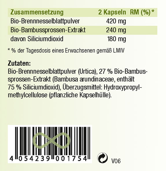 Kopp Vital Bio-Bambus Silicium Kapseln02