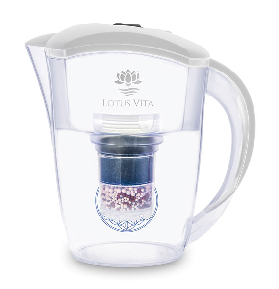 Lotus Vita ESPRIT Filterkaraffe - Weiß