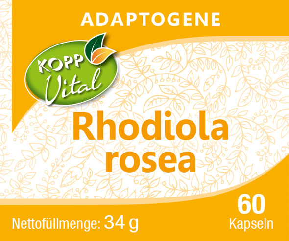 Kopp Vital ®  Rhodiola rosea (Rosenwurz) Kapseln01