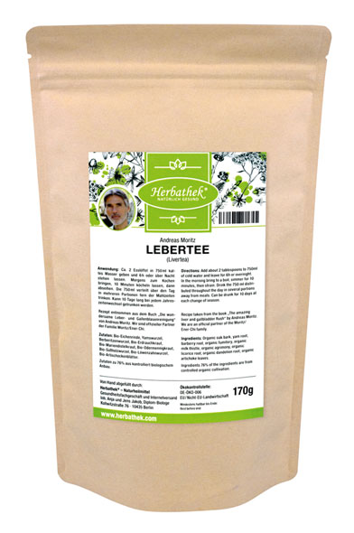 Herbathek® Andreas Moritz Lebertee - 170 g - lose