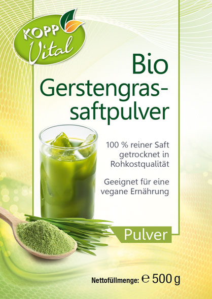 Kopp Vital ®  Bio-Gerstengrassaftpulver01