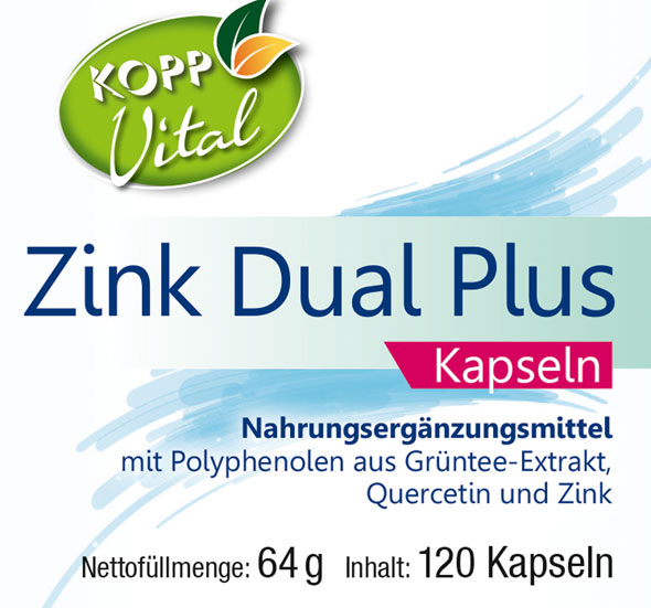 Kopp Vital ®  Zink Dual Plus Kapseln01