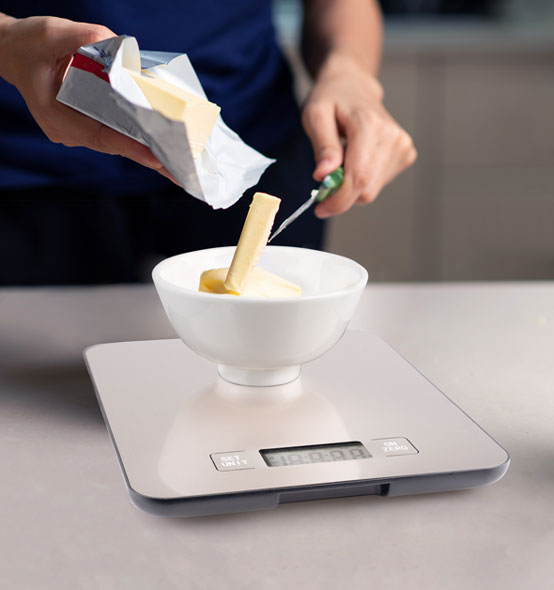 Digitale Edelstahl-Küchenwaage mit Timer bis 15 kg06