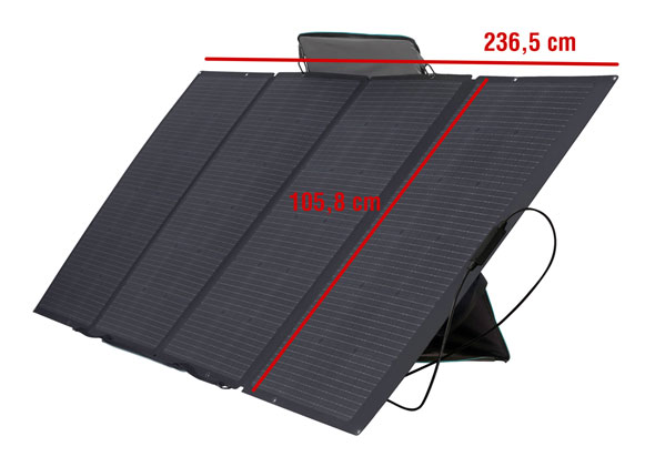 EcoFlow Solarpanel 400 W - Mängelartikel01